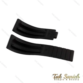 بند رابر ساعت رولکس دیتونا مردانه مشکی Rolex-Strap-4874-G