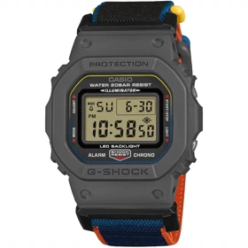 ساعت مچی کاسیو Casio G-SHOCK مدل DW-5600MNC-8A2DR بند پارچه ای