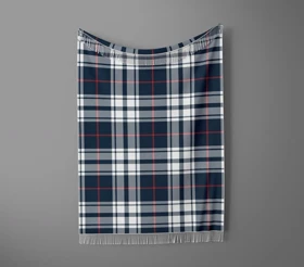 شال مبل ریش دار sofa shawl 144