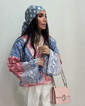 مانتو هندی ژاکارد