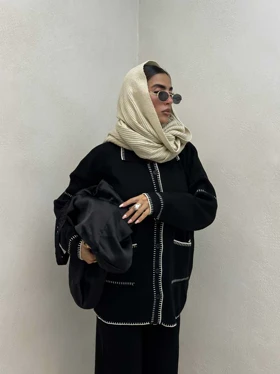 ست شومیز و شلوار بافتنی رودوخت