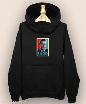 هودی مردانه و زنانه طرح روانی آمریکایی شخصیت پاتریک بیتمن کد 936