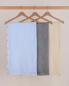 شال پلیسه رنگی