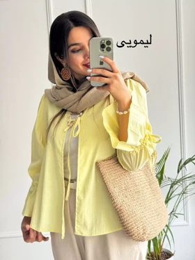 مانتو شومیزی لینن ژینا