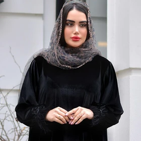 مانتو عبایی فرمهر (کالکشن عیدانه 1404)کد 81216