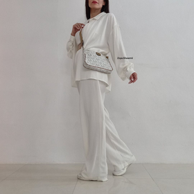 ست شومیز شلوار Faren سفید