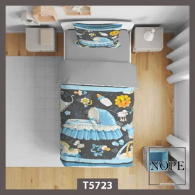 روتختی کودک طرح پترن کودکانه مدل T5723