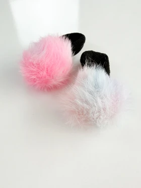 کش مو فانتزی توپ پشمالو