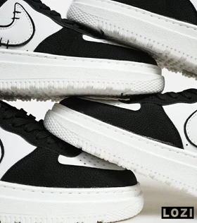 کفش مردانه و زنانه مشکی سفید NIKE AIR FORCE