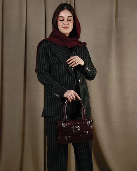 ست سه تیکه یقه بلیزر