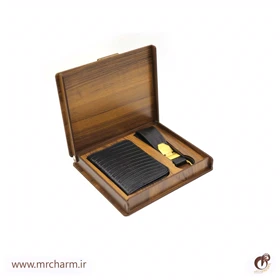ست هدیه چرم جاکارتی و جاکلیدی mrc1318-15