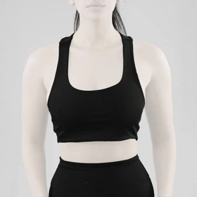 نیم‌تنه ورزشی زنانه اویشو مدل PB-4L1193 مشکی