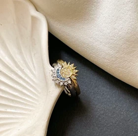 ست انگشتر ماه و خورشید