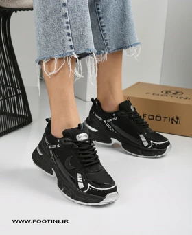 کتانی زنانه گلدن LVN LOVE