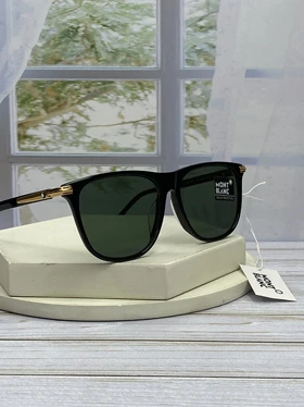 عینک آفتابی مون بلان مدل MB0216SA فریم استات و کائوچو، عدسی پلی‌کربنات UV400 با کیفیت ممتاز