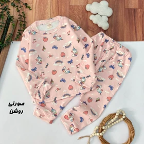 بلوز شلوار توکرکی تکشاخ رنج6سال