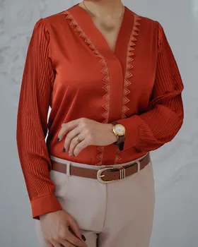 شومیز ساتن مجلسی