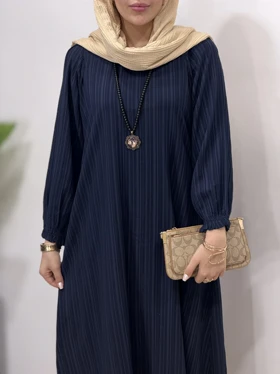 پیراهن مانتویی آوا (ایراددار)