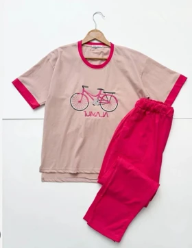 ست تیشرت شلوار دوچرخه