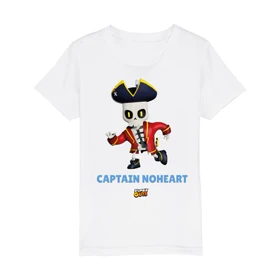 تیشرت Stumble Guys طرح Captain Noheart