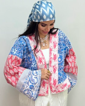 مانتو هندی ژاکارد