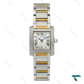 ساعت کارتیر زنانه دورنگ طلایی Cartier-7905-L