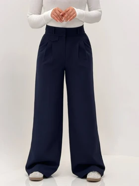 3883-شلوار بگ مازراتی پیلی دار