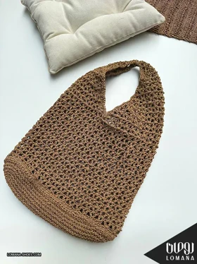 کیف وارداتی رافیا نسکافه ای لومانا