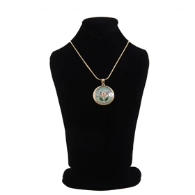 گردنبند دخترانه فانتزی طرح گل