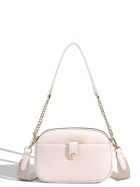 کیف دوشی زنانه دیوید جونز مدل CM7320 (کالباسی)