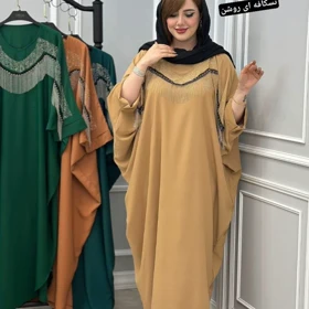 مانتو عبا مدل طلا (گلاریس)