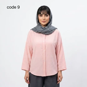 شومیز سیلک مدل گلوریا علیدسا (کد 9)