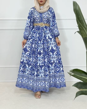 پیراهن ساحلی بلند زنانه کاشی کد 846
