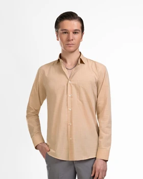 پیراهن مردانه چهارخانه کد 1811