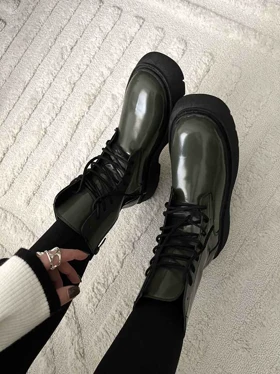 نیم بوت بندی ورنی