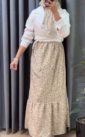 دامن گل‌دار