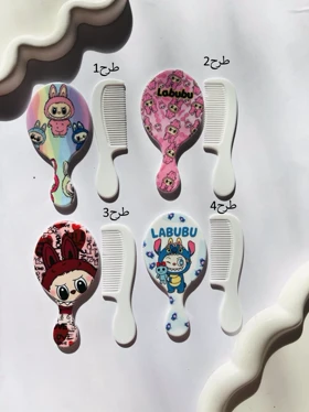 پک شانه و آینه لبوبو- کد 877