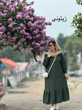 پیراهن مانتویی ساحل