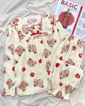 ست بلوز و شلوار تدی مدل 2 کد 5216