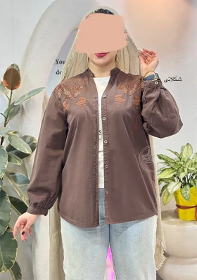 شومیز دانتل گلدوزی