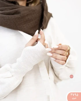 پیراهن بافت کلاه دار 4795