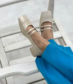 کفش مجلسی براق جین