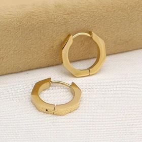 گوشواره زنانه مینیمال کد 0217 مینیمال رنگ گلد