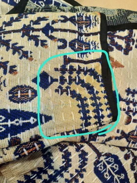 کت کوک دوزی پرگل 1 ( دارای ایراد جزئی )