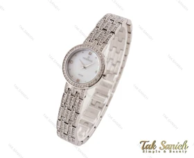 ساعت رومانسون زنانه نگین‌دار سیلور Romanson-3730-L