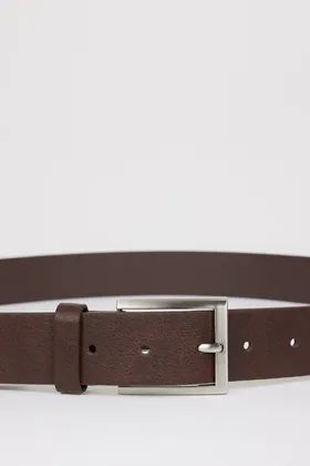 کمربند جین چرم مصنوعی مردانه D3283AXNS