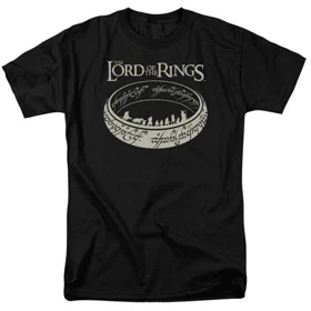 تیشرت کلاسیک ارباب حلقه ها | تیشرت Lord Of The Rings طرح The Ring کد 115018