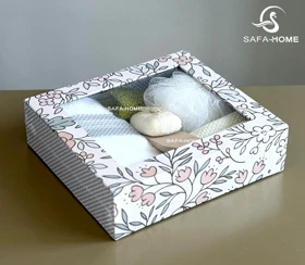 باکس لوازم حمام طرح شکوفه