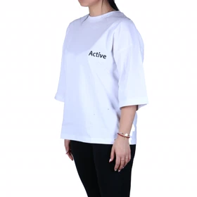 تیشرت زنانه پشت چاپی