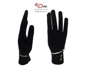 دستکش زنانه طرحدار کد s107